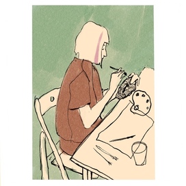 Набросок. Эля