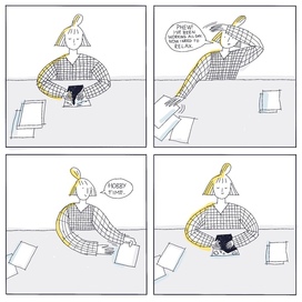 Комикс про жизнь иллюстратора