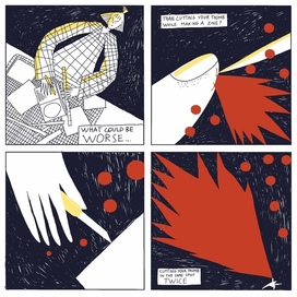 Комикс про жизнь иллюстратора