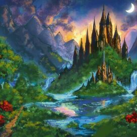 Замок в горах