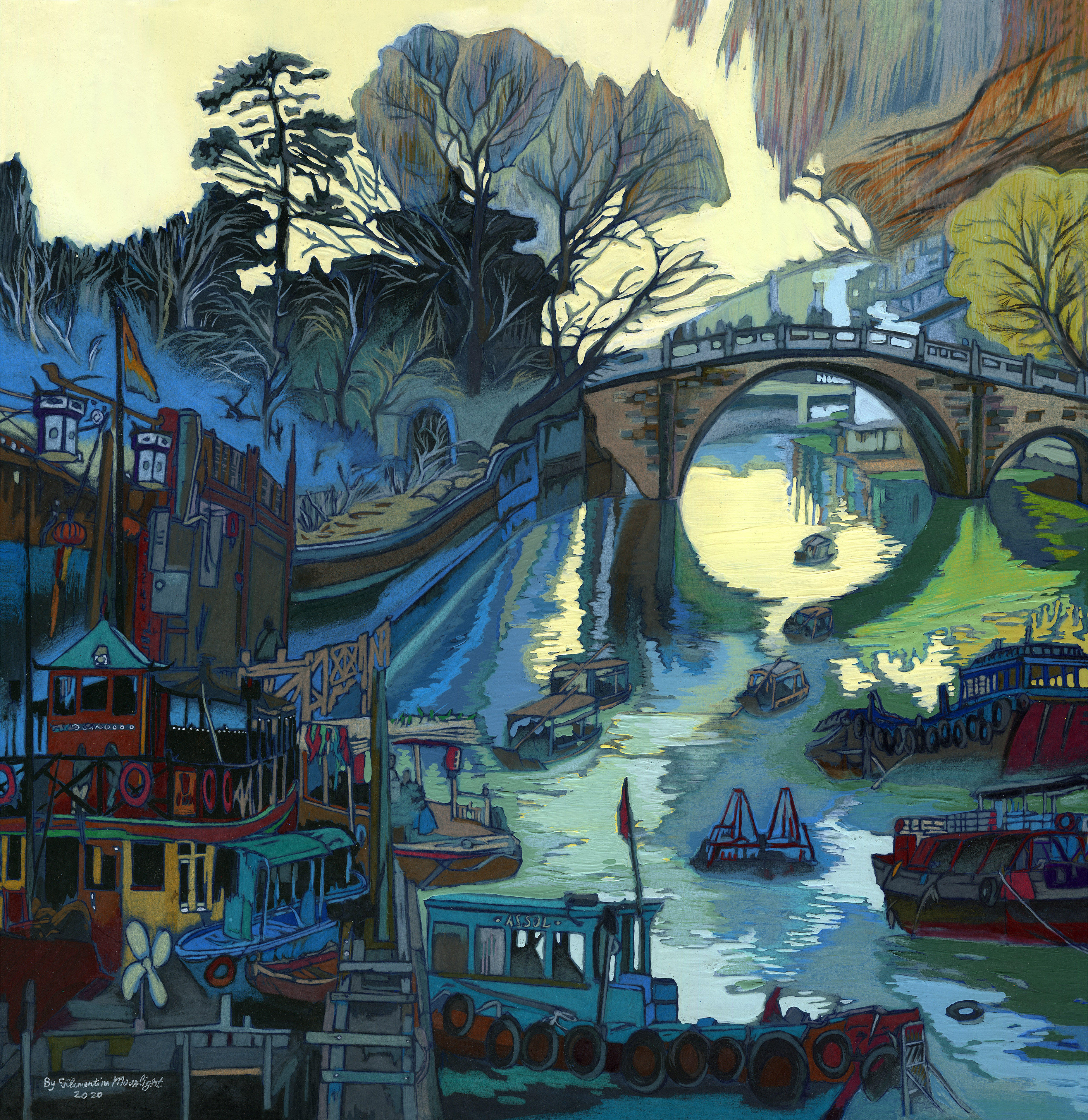 Зимняя рыбалка в Гуанчжоу