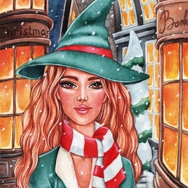 Зимняя ведьмочка