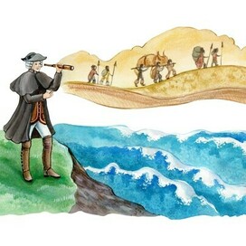 Степан Крашенинников на Камчатке