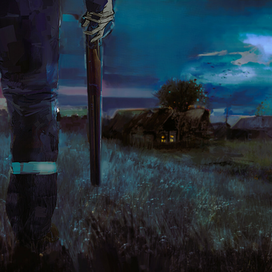 "Good night" | "Спокойной ночи"