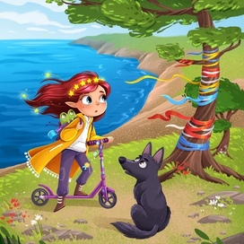 Приключение Феи и Лягушенка на озере Байкал