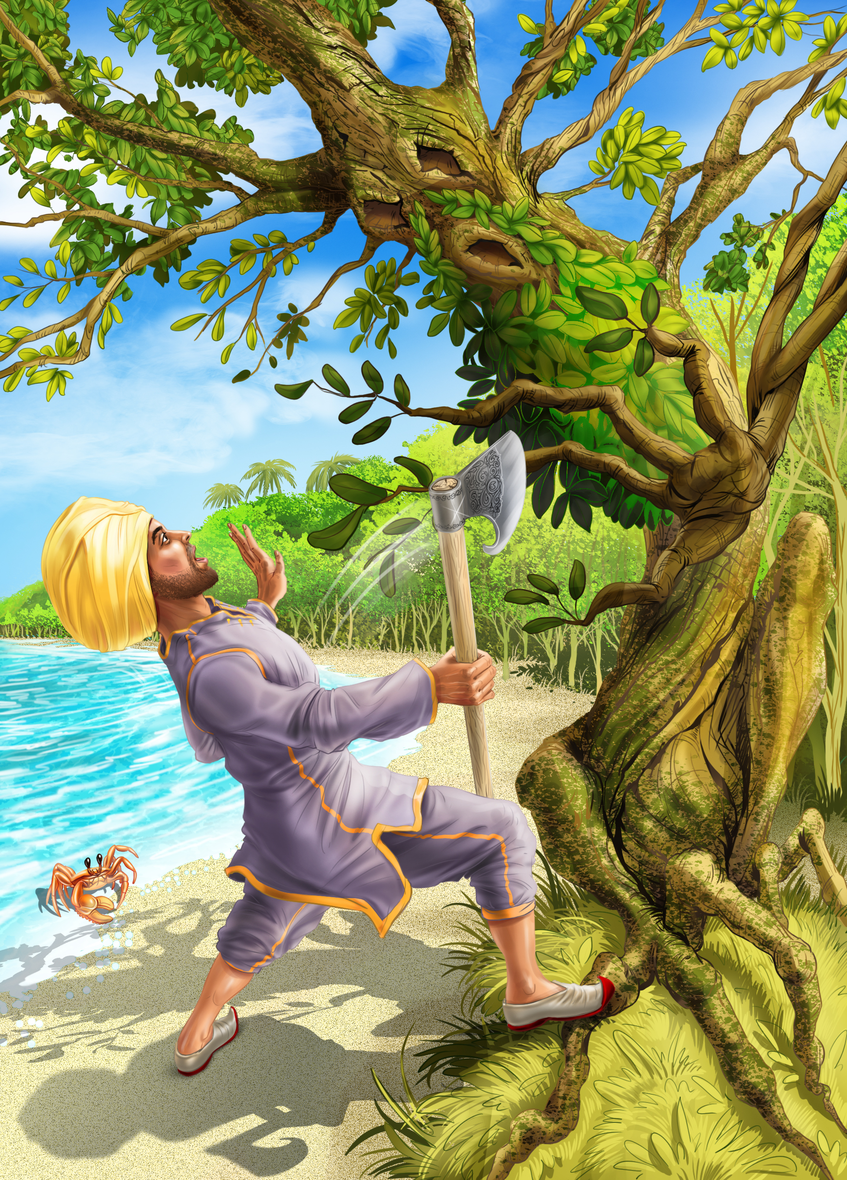 Индийский ковровщик