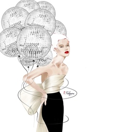 Коммерческая fashion-иллюстрация