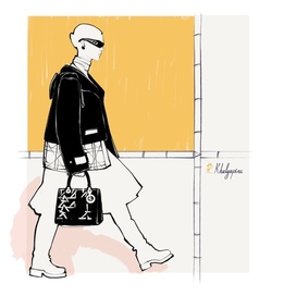 Коммерческая fashion-иллюстрация