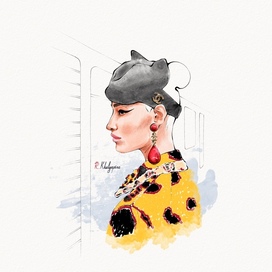 Коммерческая fashion-иллюстрация