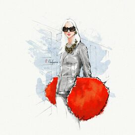 Коммерческая fashion-иллюстрация