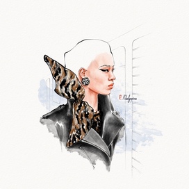 Коммерческая fashion-иллюстрация