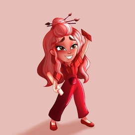 Маленькая художница