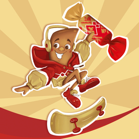 Топчик. Бренд персонаж для Рот Фронт