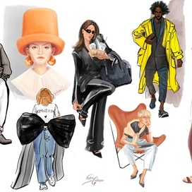 Серия набросков