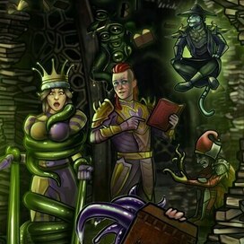 Всратый арт по тесо