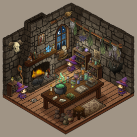 Румбокс "Дом ведьмочки"