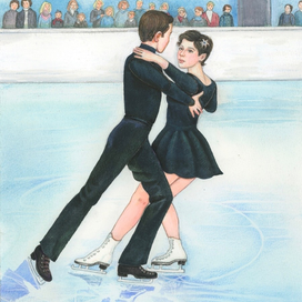 Иллюстрация для книги «Удивительные девочки России»