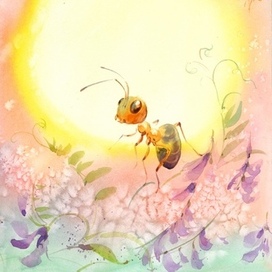 Обложка к книге «Как муравьишка домой спешил» В. Бианки, издательство «Речь», 2025