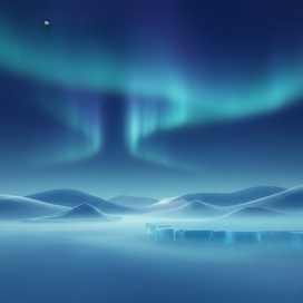 северное сияние