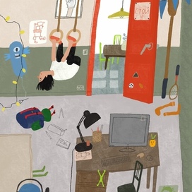 Комната Феди