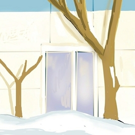 В переулках струится свет, и на стенах - легкие тени... 