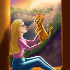 Закатное освещение