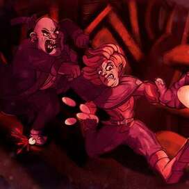 Ах ты, мелкая воровка!