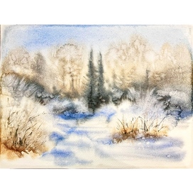 Морозный день