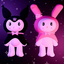 My Melody and Kuromi blender 3D