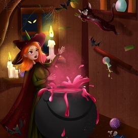 Волшебница в динамике