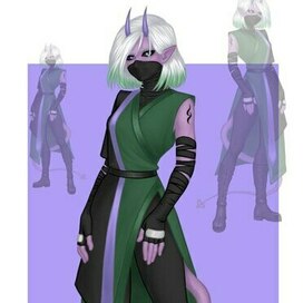 Тифлинг монах