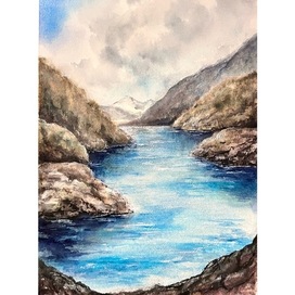 Горное озеро