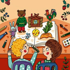 Раскраски про сказки