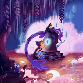 Лунный пруд