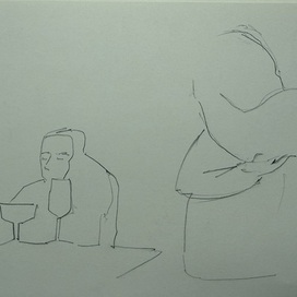 Думы в баре