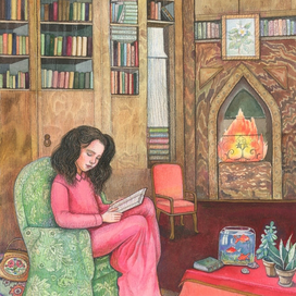 Иллюстрация к произведению «Девочки,прославившие Россию»