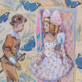 Илюстрация к сказке "Три толстяка" 