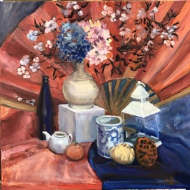 Натюрморт с веером