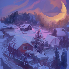 Зимний вечер