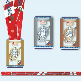 Медаль футбол