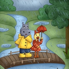 Утя и Мотя 3 разворот