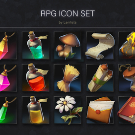 RPG Icon set