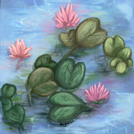 Иллюстрация на тему "4 стихии, вода"