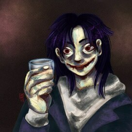 Персонаж из крипипасты. Портрет