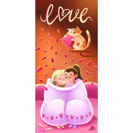 Иллюстрация для упаковки шоколада