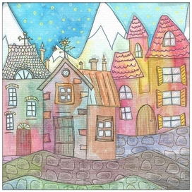 Город в горах