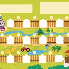 Счетная доска пазл