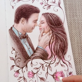 Влюбленные...