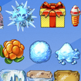 ИКОНКИ3. Игровой арт для мобильной игры Magica Travel Agency (Match-3)