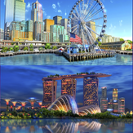 ФОНЫ2. Игровой арт для мобильной игры Magica Travel Agency (Match-3)